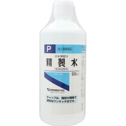 第３類医薬品 日本薬局方　精製水　健栄製薬　500ml